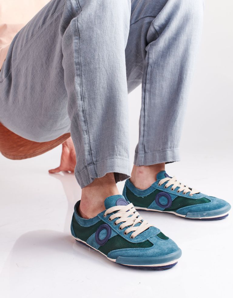 נעלי גברים - Aro - סניקרס JOANETA - כחול   ירוק