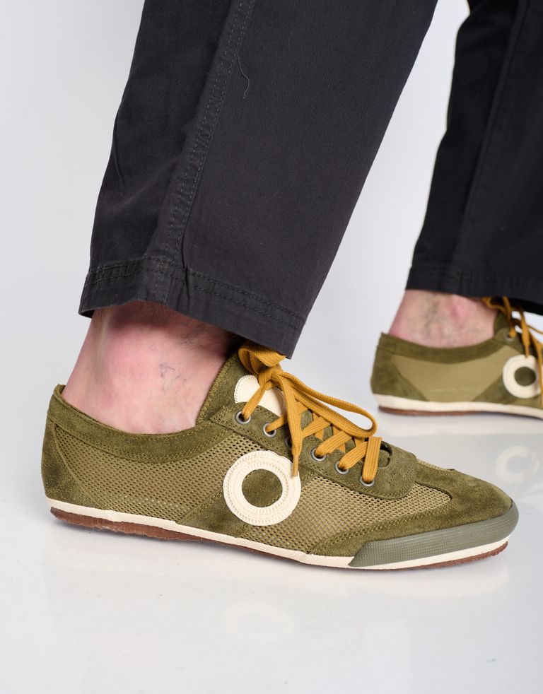 נעלי גברים - Aro - סניקרס JOANETA - חאקי3