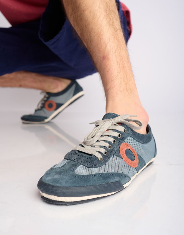 נעלי גברים - Aro - סניקרס JOANETA - כחול   כתום4