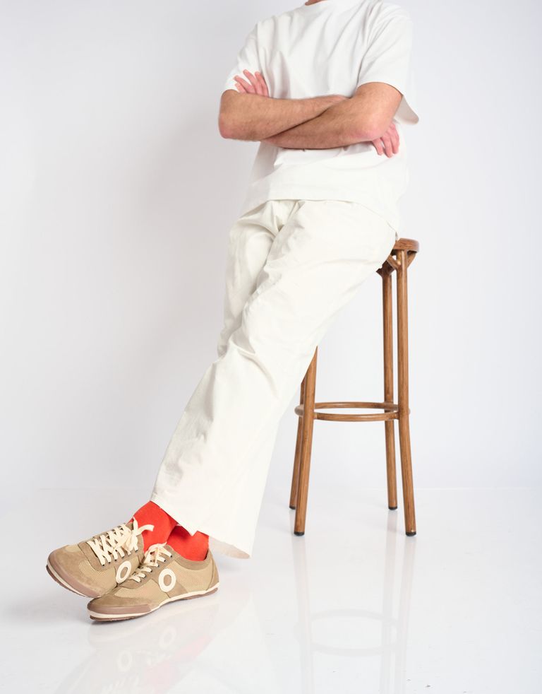 נעלי גברים - Aro - סניקרס JOANETA - חום בהיר4