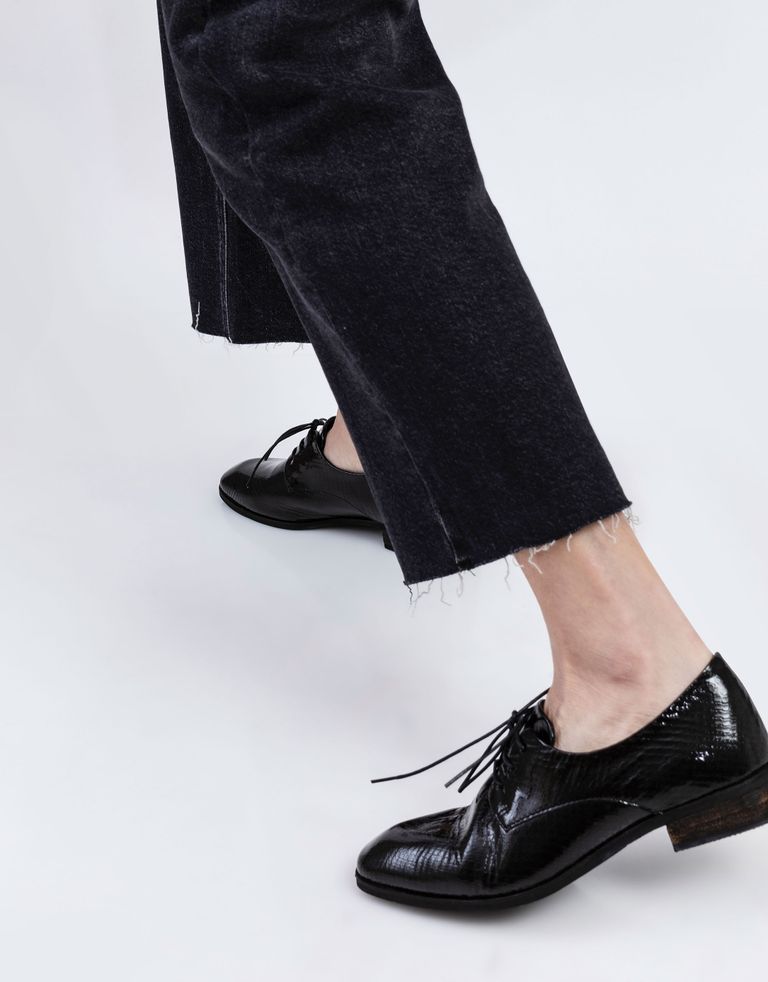 YUKO IMANISHI נעל YUU שחור.2