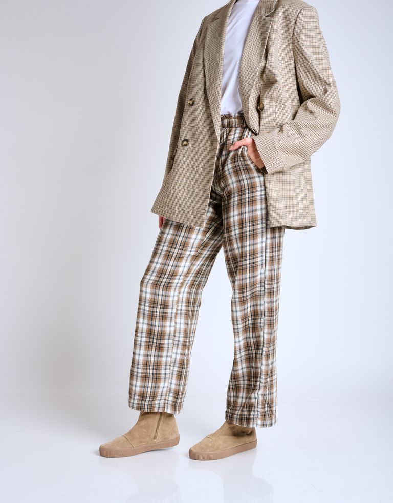 נעלי נשים - Aro - מגפוני מעטפה מזמש NOELLE - חום בהיר3