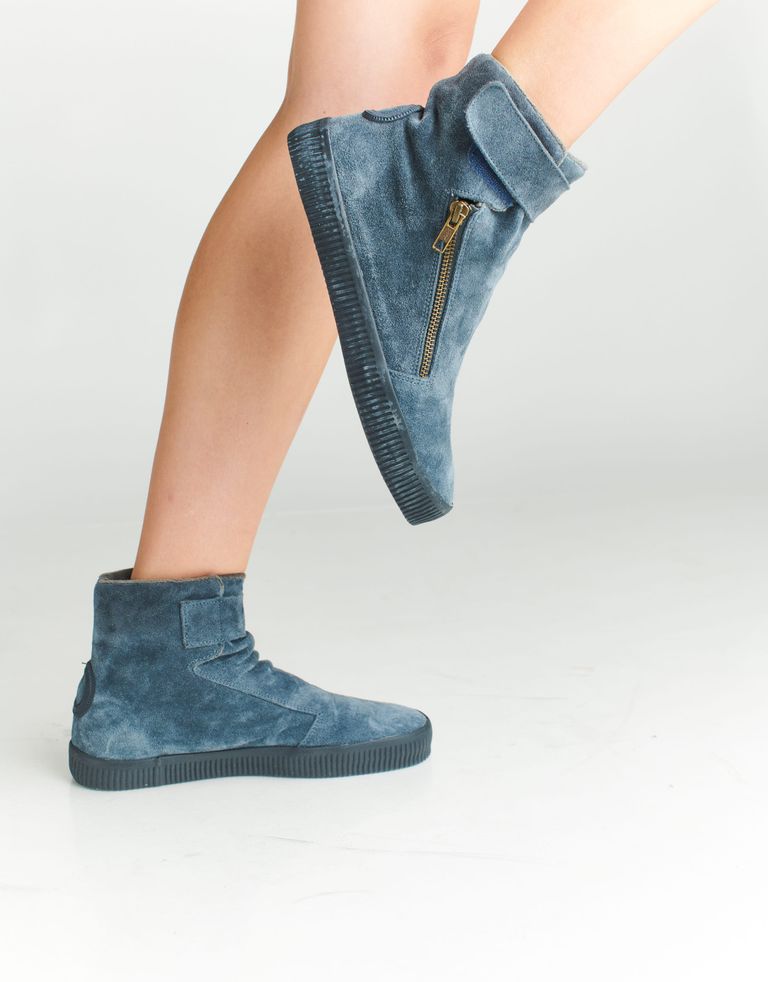 נעלי נשים - Aro - מגפונים עם סקוטש NOELLE - כחול