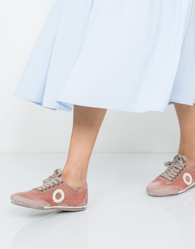 נעלי נשים - Aro - סניקרס JOANETA - ורוד עתיק