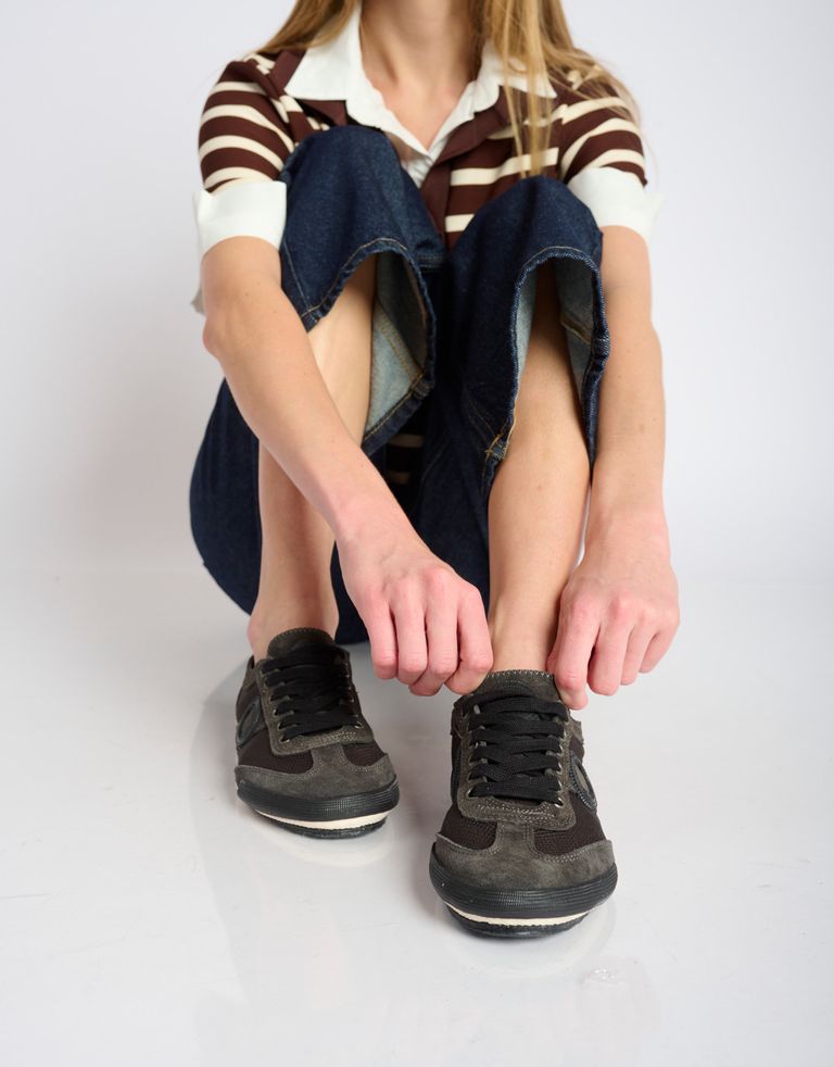 נעלי נשים - Aro - סניקרס JOANETA - שחור1