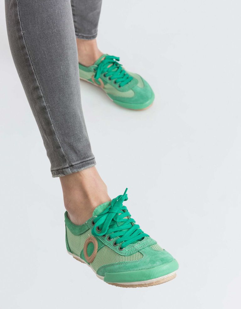 נעלי נשים - Aro - סניקרס JOANETA - ירוק בהיר
