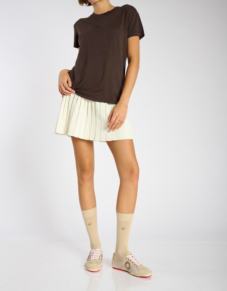 נעלי נשים - Aro - סניקרס JOANETA - בז'   ורוד2