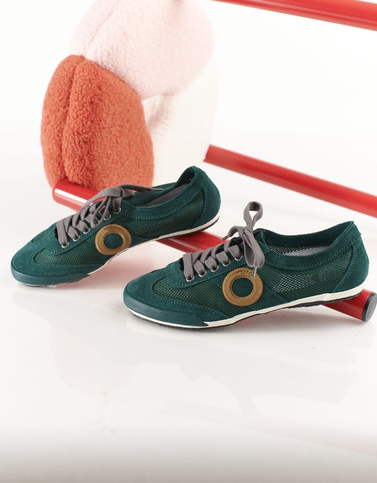 נעלי נשים - Aro - סניקרס JOANETA - ירוק   אפור