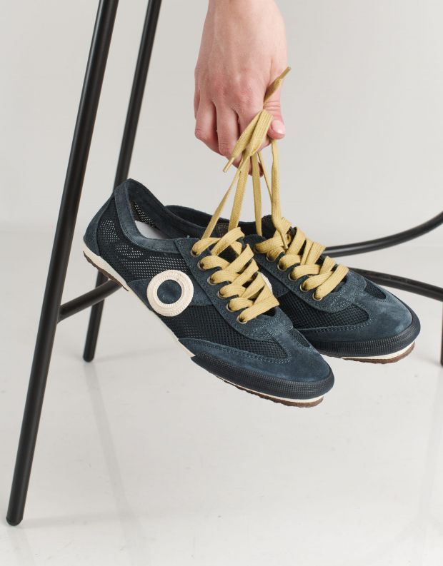 נעלי נשים - Aro - סניקרס JOANETA - כחול כהה