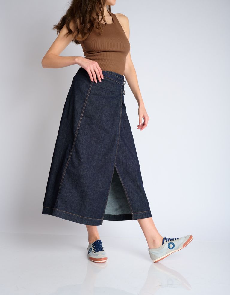 נעלי נשים - Aro - סניקרס JOANETA - אפור   כחול2