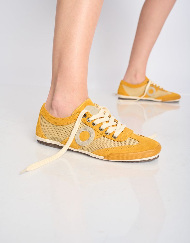 נעלי נשים - Aro - סניקרס JOANETA - צהוב2