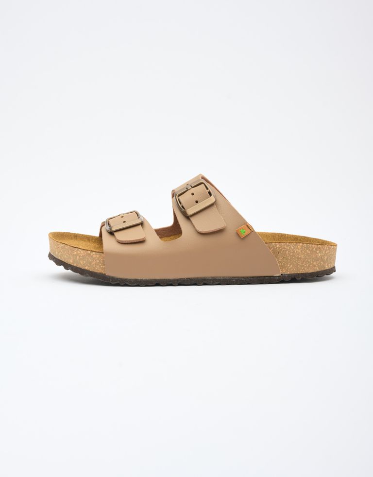 נעלי נשים - El Naturalista - כפכפי WARAJI VEGAN - אפור חום3