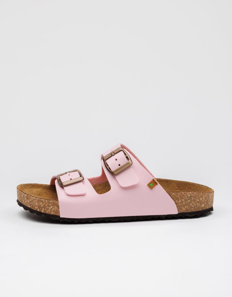 נעלי נשים - El Naturalista - כפכפי WARAJI VEGAN - ורוד4