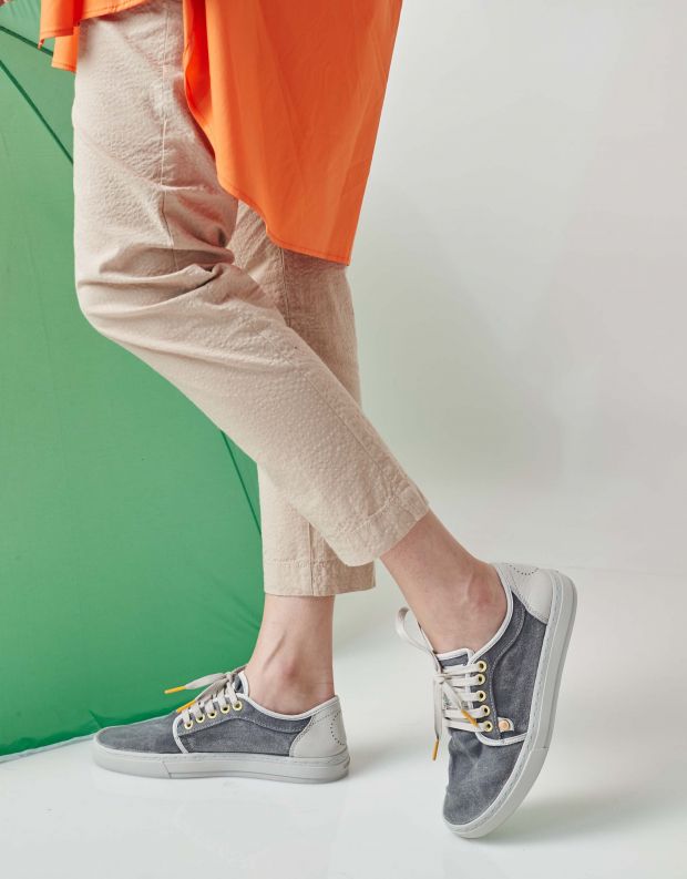 נעלי נשים - Satorisan - סניקרס HEISEI TEXTIL - אפור