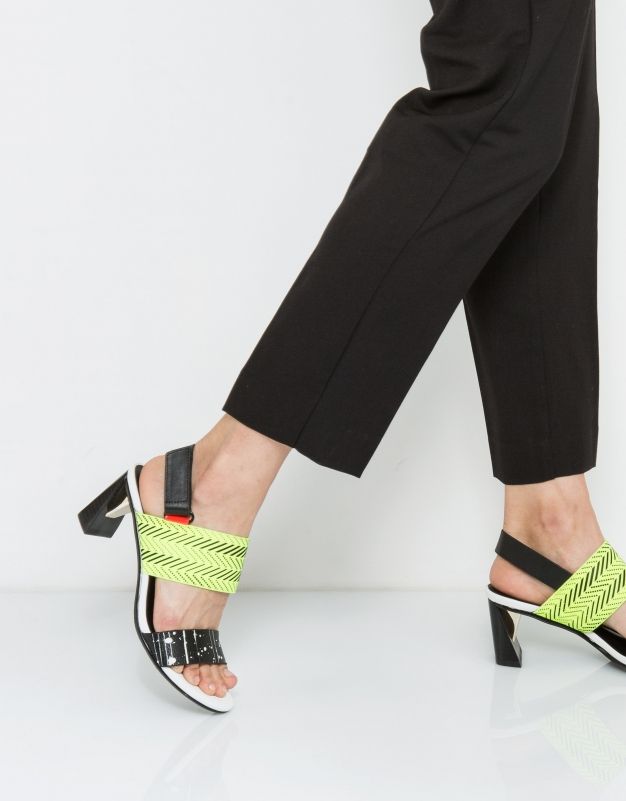 סנדל ZINK SLINGBACK MID United Nude | שופרא | shoofra