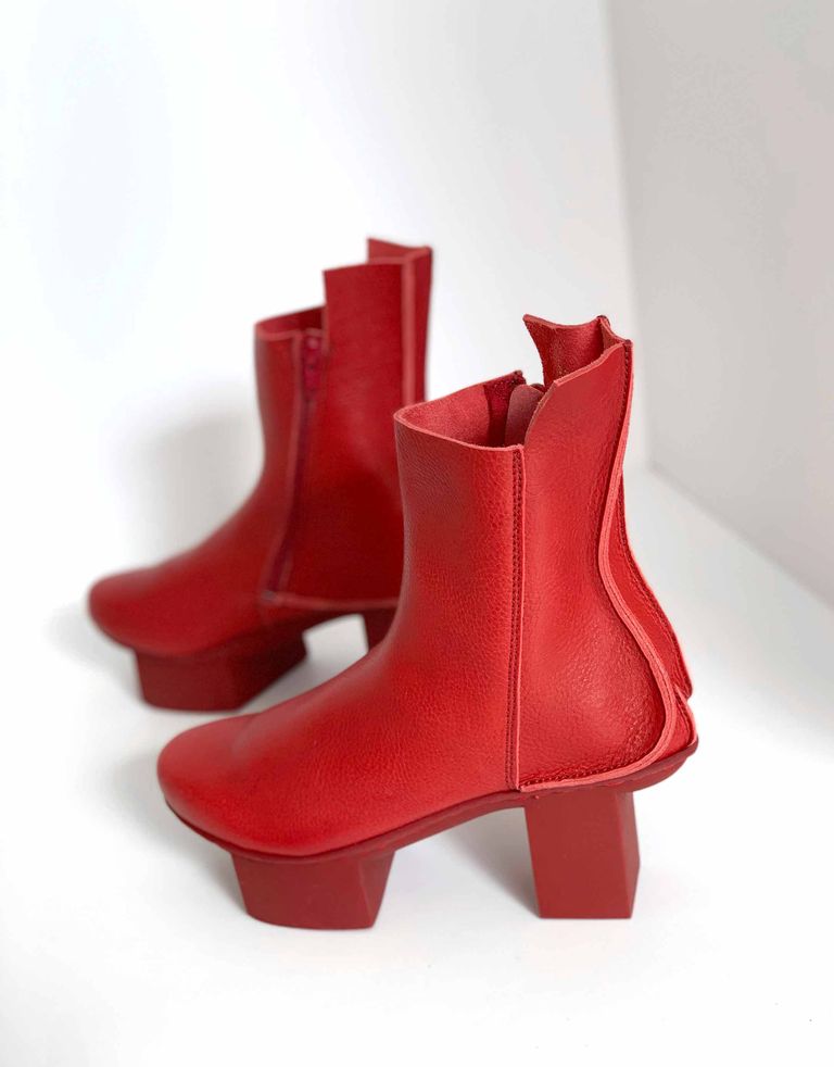 מגפוני trippen דגם SOUL HAPPY אדום.1