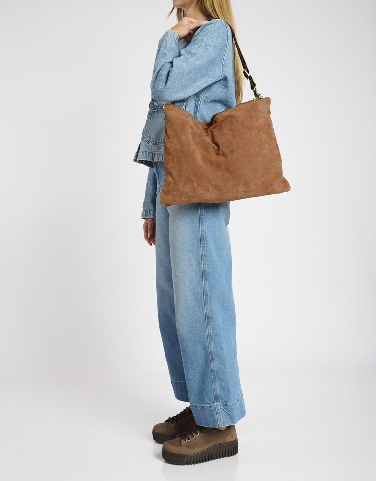 נעלי נשים - A.S. 98 - תיק לולאות מזמש MILANA - קאמל2