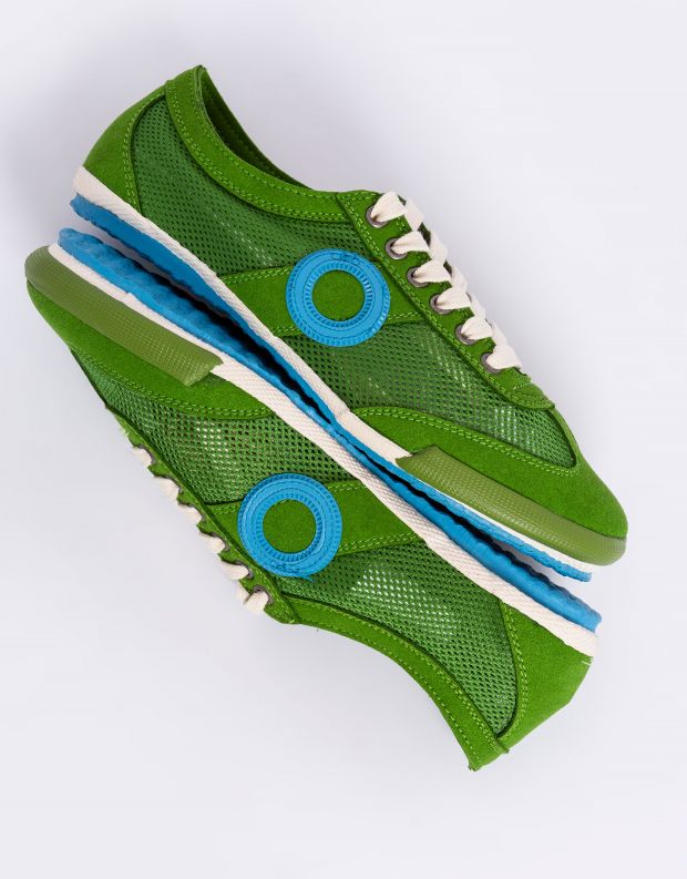 נעלי נשים - Aro - סניקרס JOANETA VEGAN - ירוק   כחול