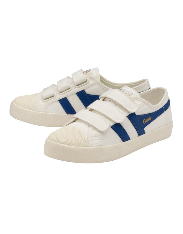 נעלי נשים - Gola - סניקרס COASTER STRAP - לבן   כחול