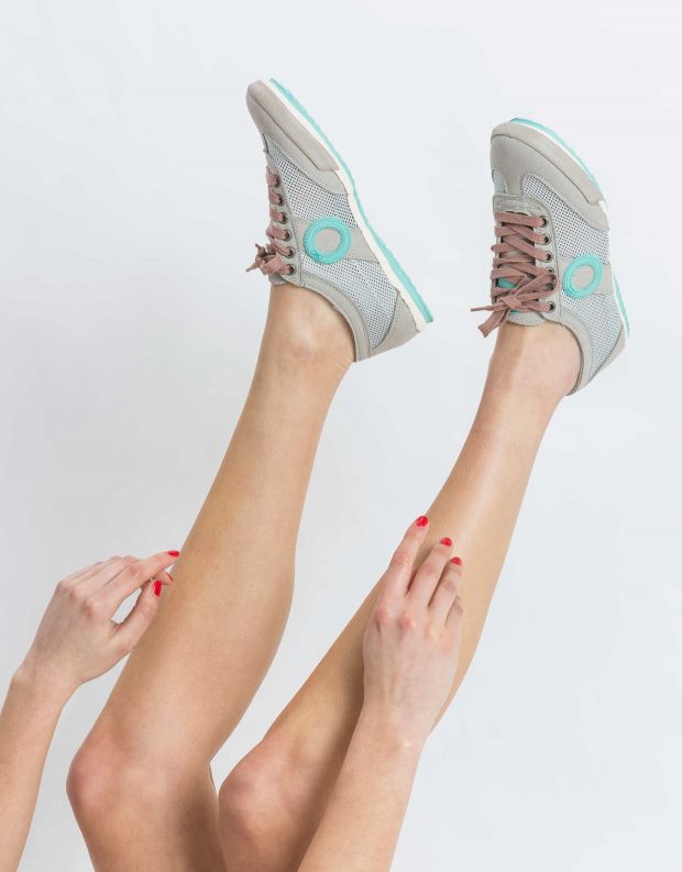 נעלי נשים - Aro - סניקרס JOANETA VEGAN - אפור