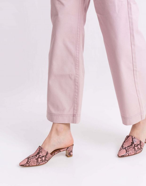 נעלי נשים - Jeffrey Campbell - קבקב MARINE SNAKE - ורוד