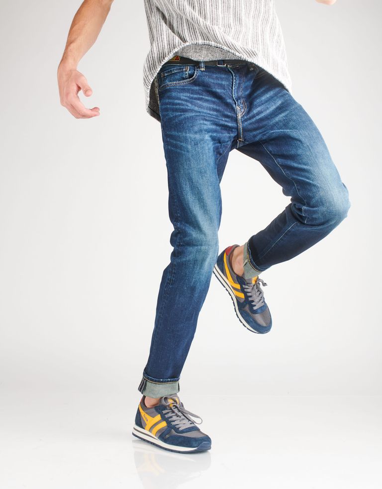 נעלי גברים - Gola - סניקרס DAYTONA - כחול   צהוב