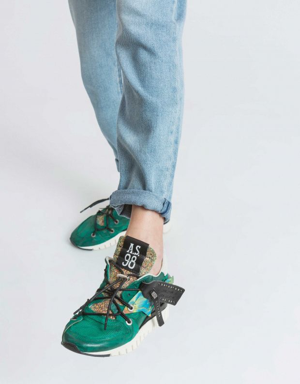 נעלי נשים - A.S. 98 - סניקרס DENATSTAR - ירוק