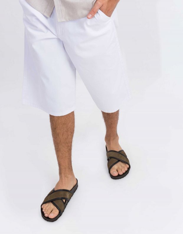 נעלי גברים - Sneaky Steve - קבקב CROSSER - חאקי