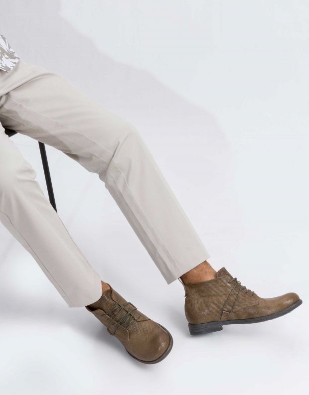 נעלי גברים - A.S. 98 - נעל TRY - זית