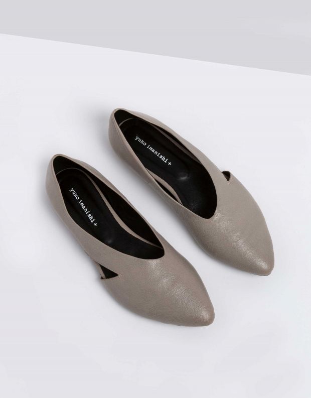 נעלי נשים - Yuko Imanishi - סירה KODUE - אפור