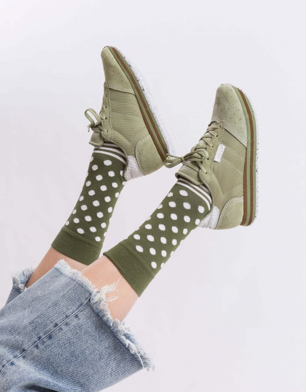 נעלי נשים - Woden - סניקרס ALISON - ירוק