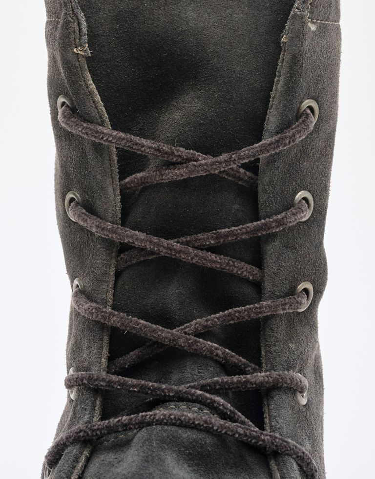 נעלי נשים - Aro - מגפי זמש WILLY - אפור3