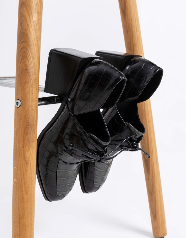 נעלי נשים - Jeffrey Campbell - נעלי שרוכים HOMER - שחור