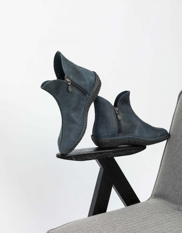 נעלי נשים - loints of Holland - מגפון FUSION - כחול כהה