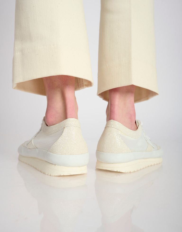 נעלי נשים - Aro - סניקרס JOANETA PLUS GLITT - לבן4