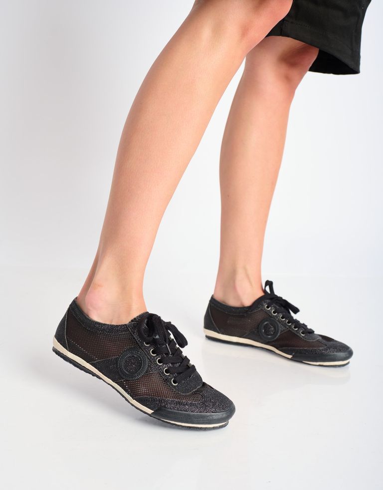 נעלי נשים - Aro - סניקרס JOANETA GLITTER - שחור3