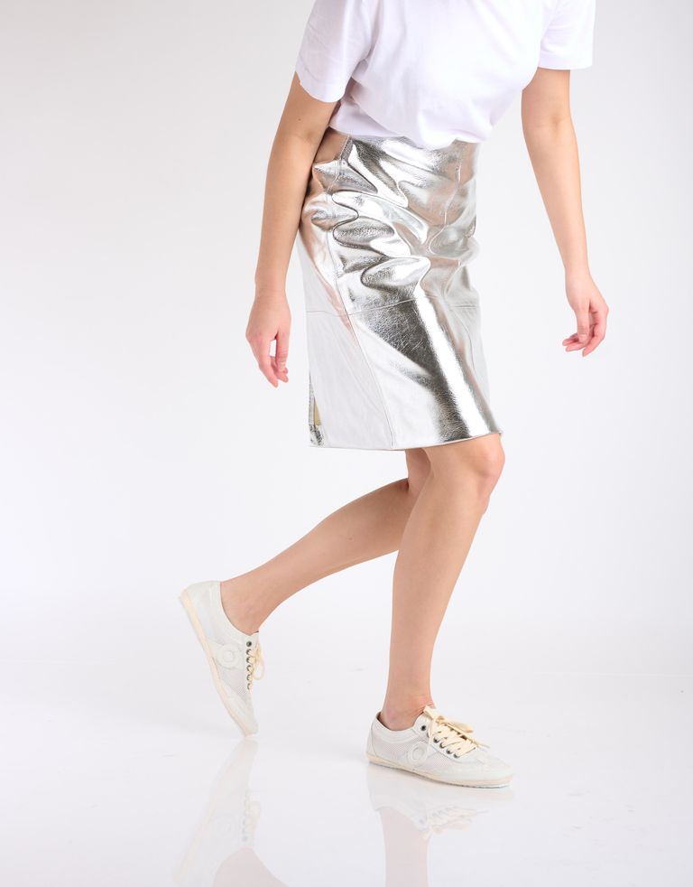 נעלי נשים - Aro - סניקרס JOANETA GLITTER - לבן2