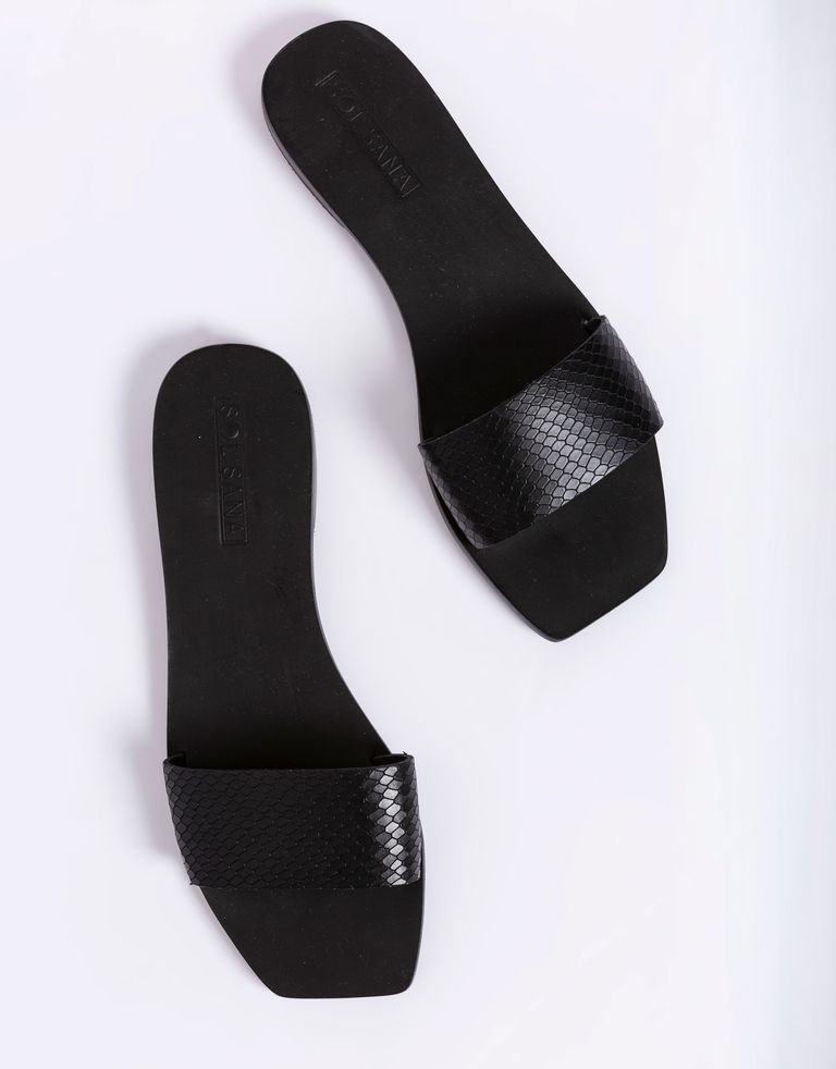 SOL SANA / כפכפים שטוחים GISELLE שחור.2