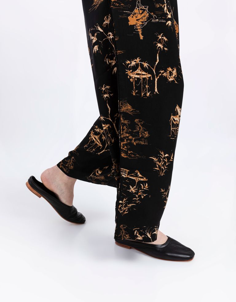 SOL SANA / כפכפים שטוחים סגורים HALLY שחור.3