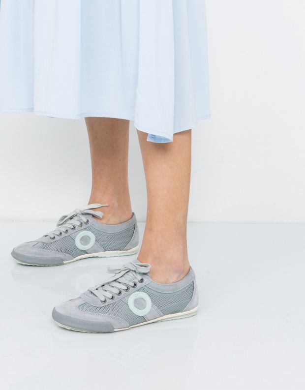 נעלי נשים - Aro - סניקרס JOANETA - אפור מנטה