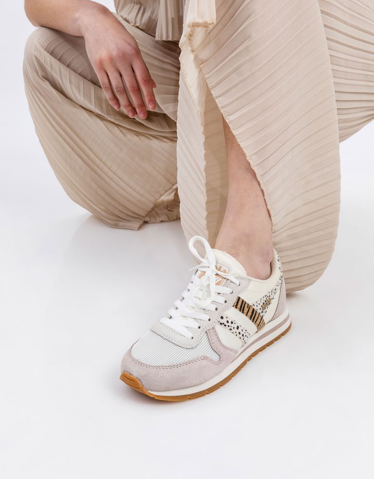 נעלי נשים - Gola - סניקרס DAYTONA SAFARI - לבן   ורוד