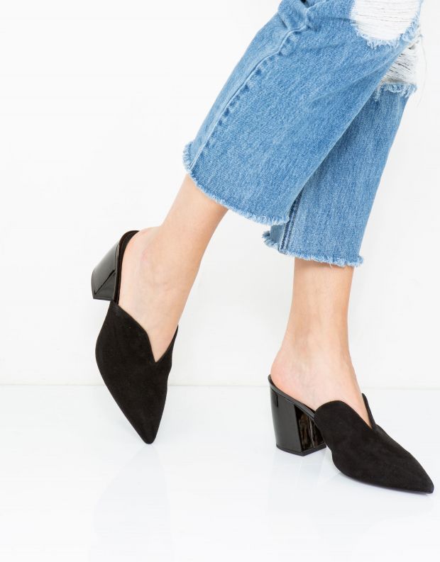 נעלי נשים - Jeffrey Campbell - קבקב COMPLETE - שחור