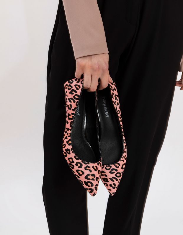 נעלי נשים - Jeffrey Campbell - נעלי סירה MARVEL - ורוד