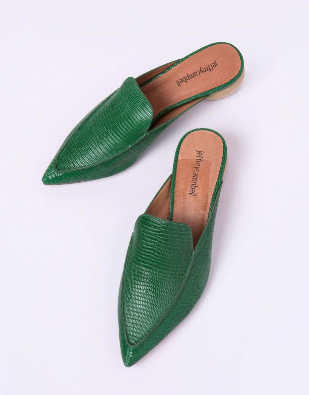 נעלי נשים - Jeffrey Campbell - קבקב VIONIT - ירוק