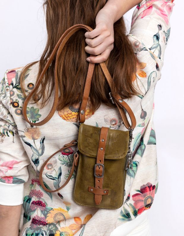 נעלי נשים - A.S. 98 - תיק כרטיסן - ירוק