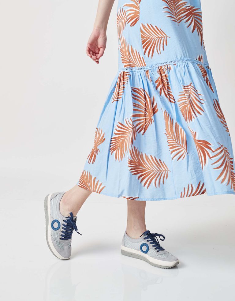 נעלי נשים - Aro - סניקרס JOANETA PLUS - אפור   כחול2