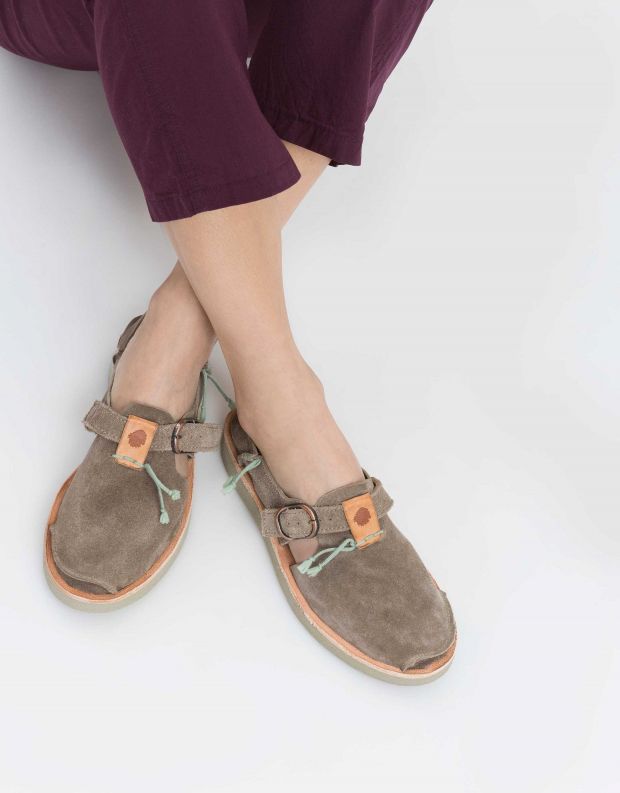 נעלי נשים - Satorisan - נעל BENIRRAS SUEDE - אבן