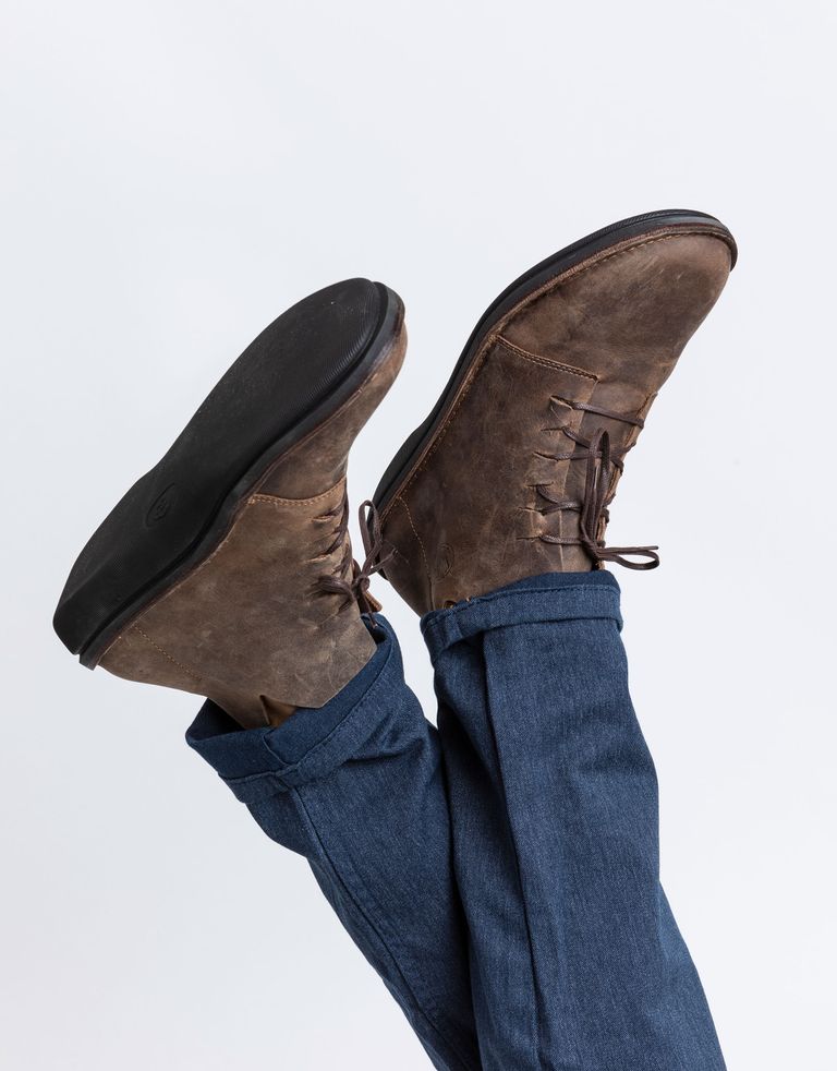 נעלי גברים - loints of Holland - נעלים גבוהות TURBO - חום