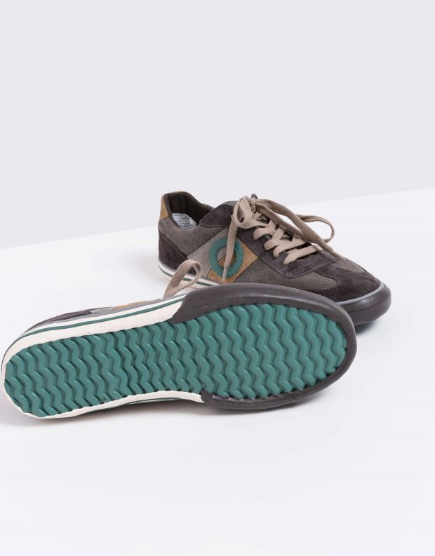 נעלי גברים - Aro - סניקרס POL - אפור כהה