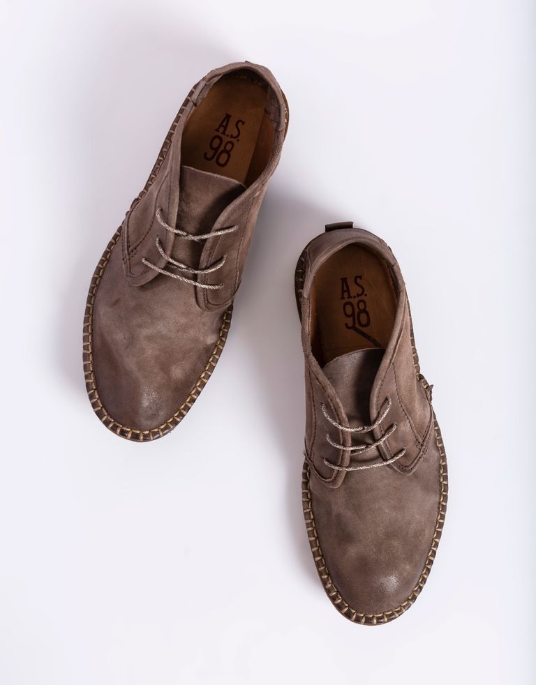 נעלי גברים - A.S. 98 - נעל BASTARD - חום-כהה